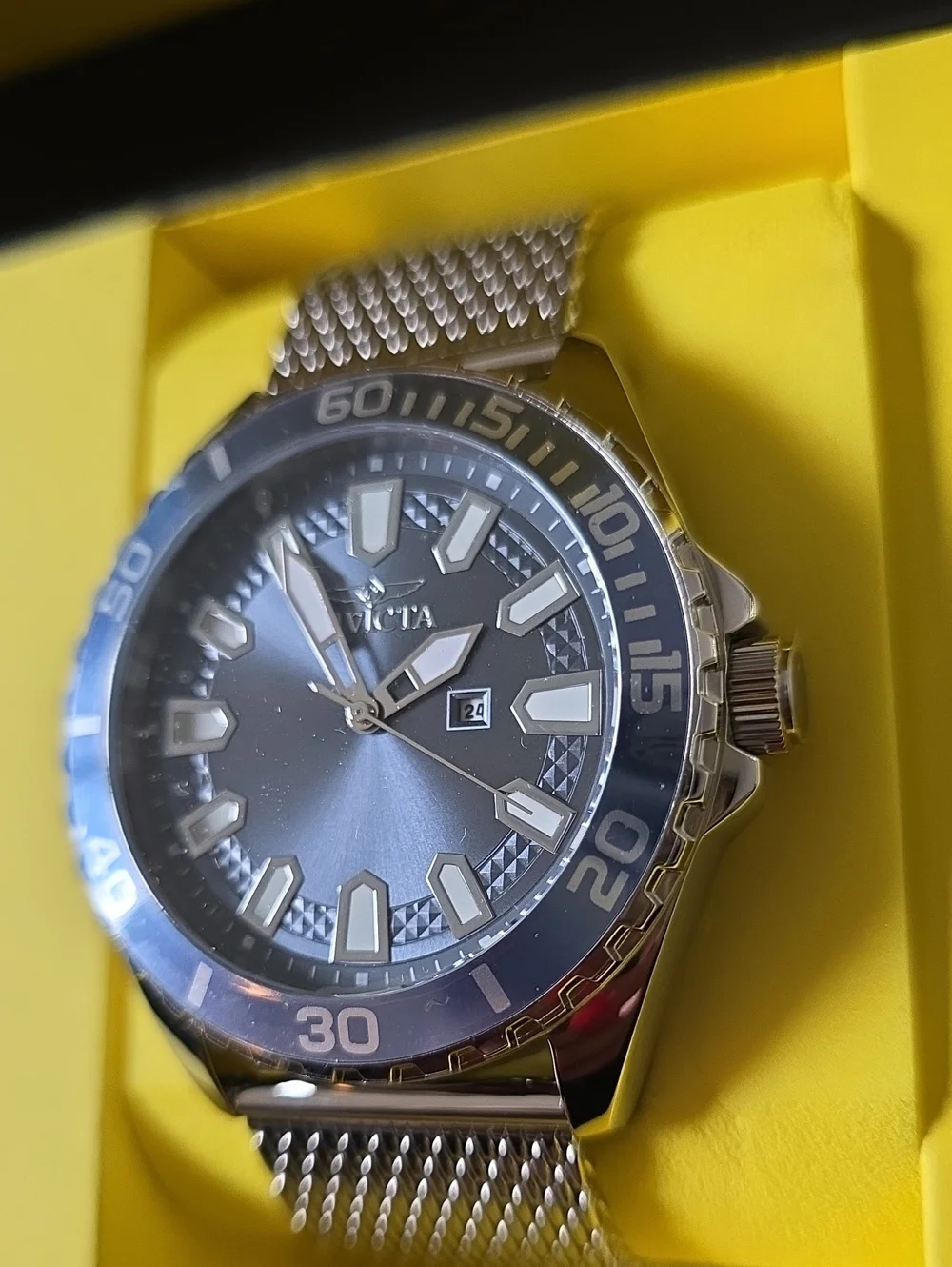 558.  Invicta Pro Diver Velaforge Men's Watch - 46mm. Steel (46901)